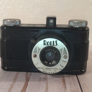 Vintage 1930-40's Rolls 50 MM film camera Decor
